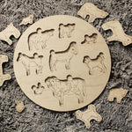 Puzzle con animali