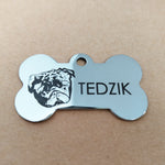 ID tag for a dog | dak-art